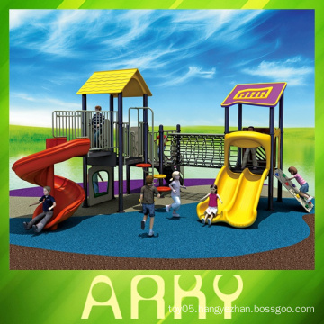 children catoon characters outdoor playground equipment